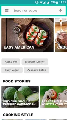 American cookbook android App screenshot 12