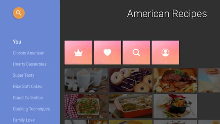 American cookbook android App screenshot 1